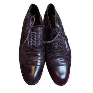 Cole Haan Shoes Cole Haan Size Purple Grape Oxfords Shoes Aso